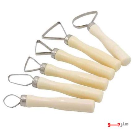 ابزار گچ کن ۶ عددی دسته کرم